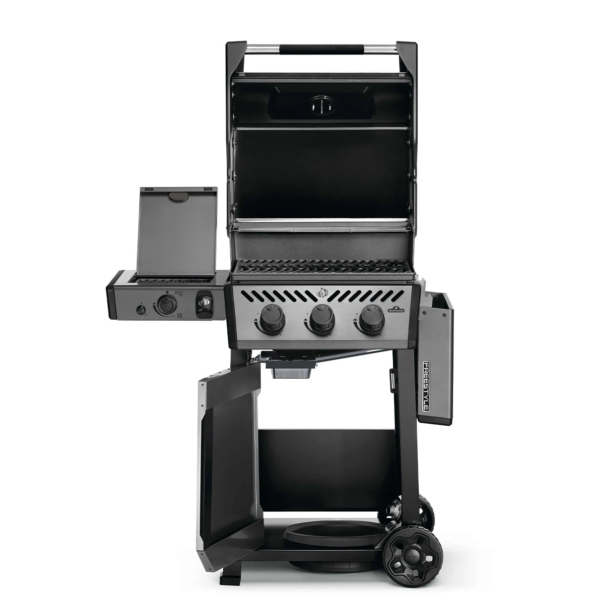 Napoleon Freestyle 365, 3 Hauptbrenner, Mit Sizzle Zone Seitenbrenner Und Tür, Graphit 5 Napoleon Freestyle 365, 3 Hauptbrenner, Mit Sizzle Zone Seitenbrenner Und Tür, Graphit – Bild 5