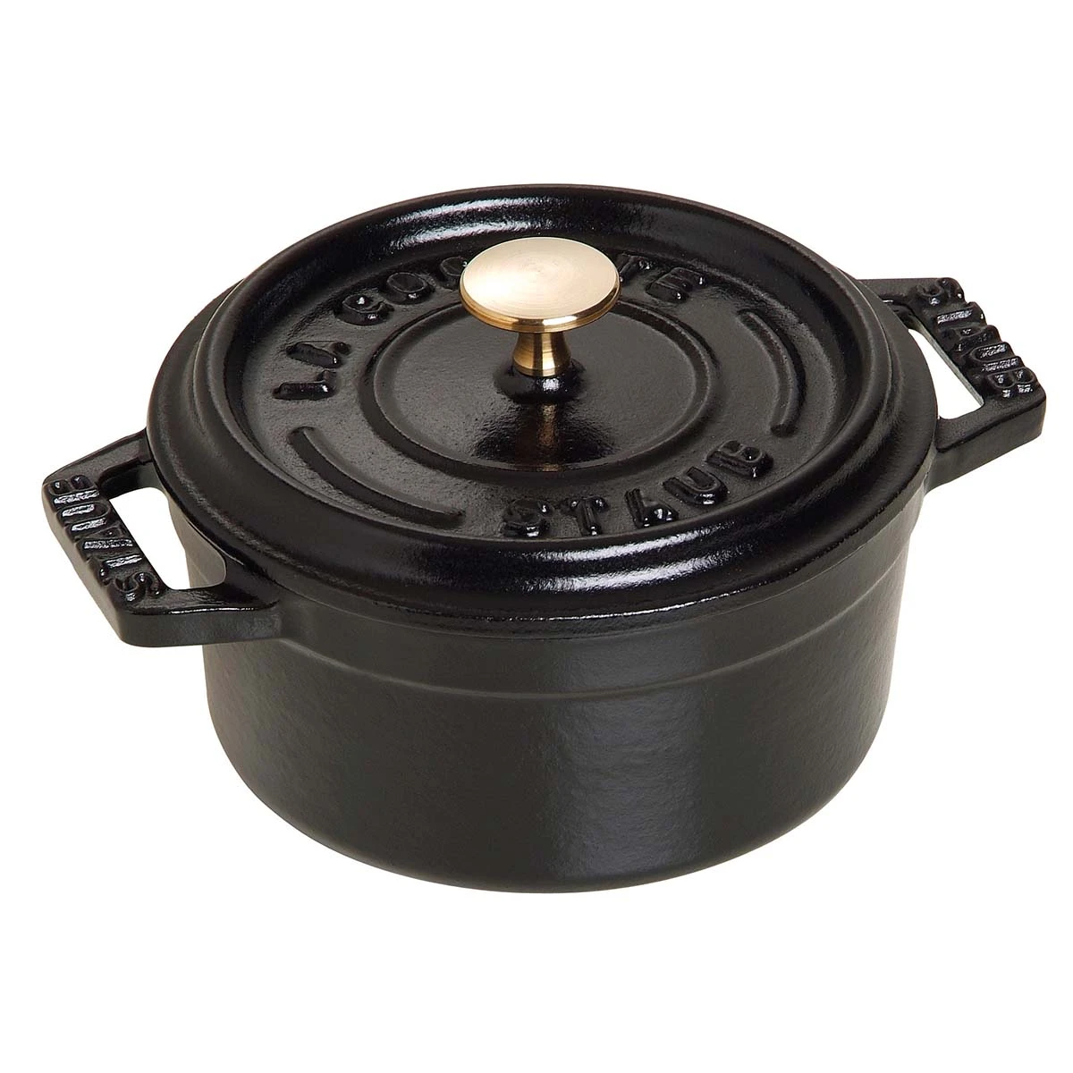 Staub ST La Cocotte Mini Cocotte Gusseisen, 10 Cm, Schwarz 1 Staub ST La Cocotte Mini Cocotte Gusseisen, 10 Cm, Schwarz