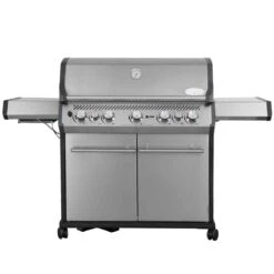 SANTOS S-518 Mit Seiten- & Heckbrenner, Edelstahl Inkl. Drehspieß, Rostheber & Silikonablage & Graviertes ZWILLING Pro Messer 20 SANTOS S-518 Mit Seiten- & Heckbrenner, Edelstahl Inkl. Drehspieß, Rostheber & Silikonablage & Graviertes ZWILLING Pro Messer -Broil King Verkäufe 919f1f43724fd01ab4e8231cad83e52b