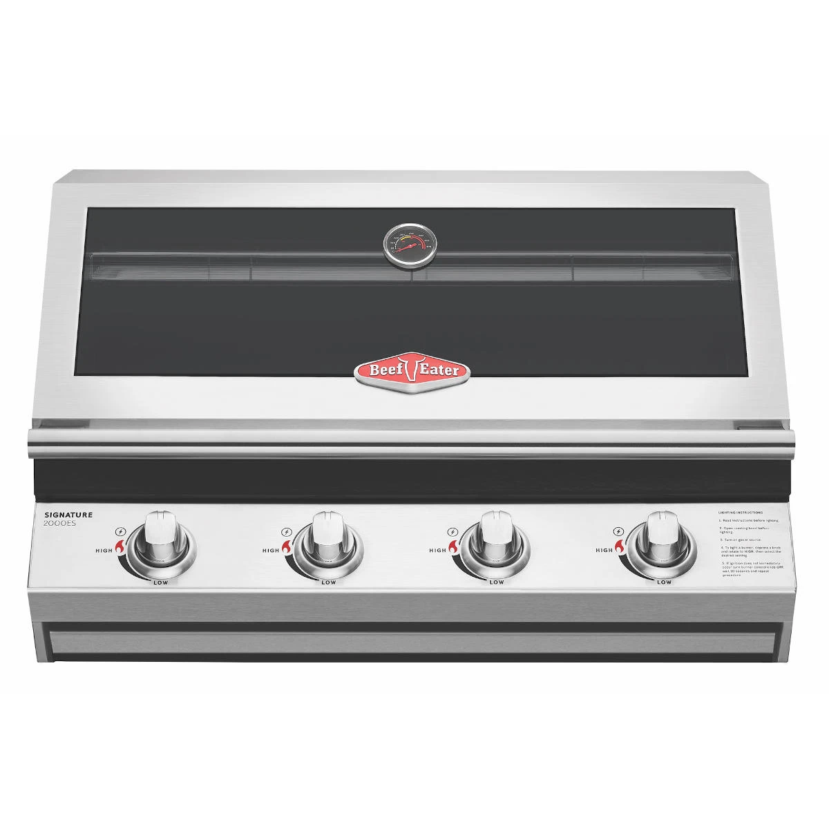 BeefEater 2000S Serie Einbaugrill Mit 4 Brennern 2 BeefEater 2000S Serie Einbaugrill Mit 4 Brennern – Bild 2