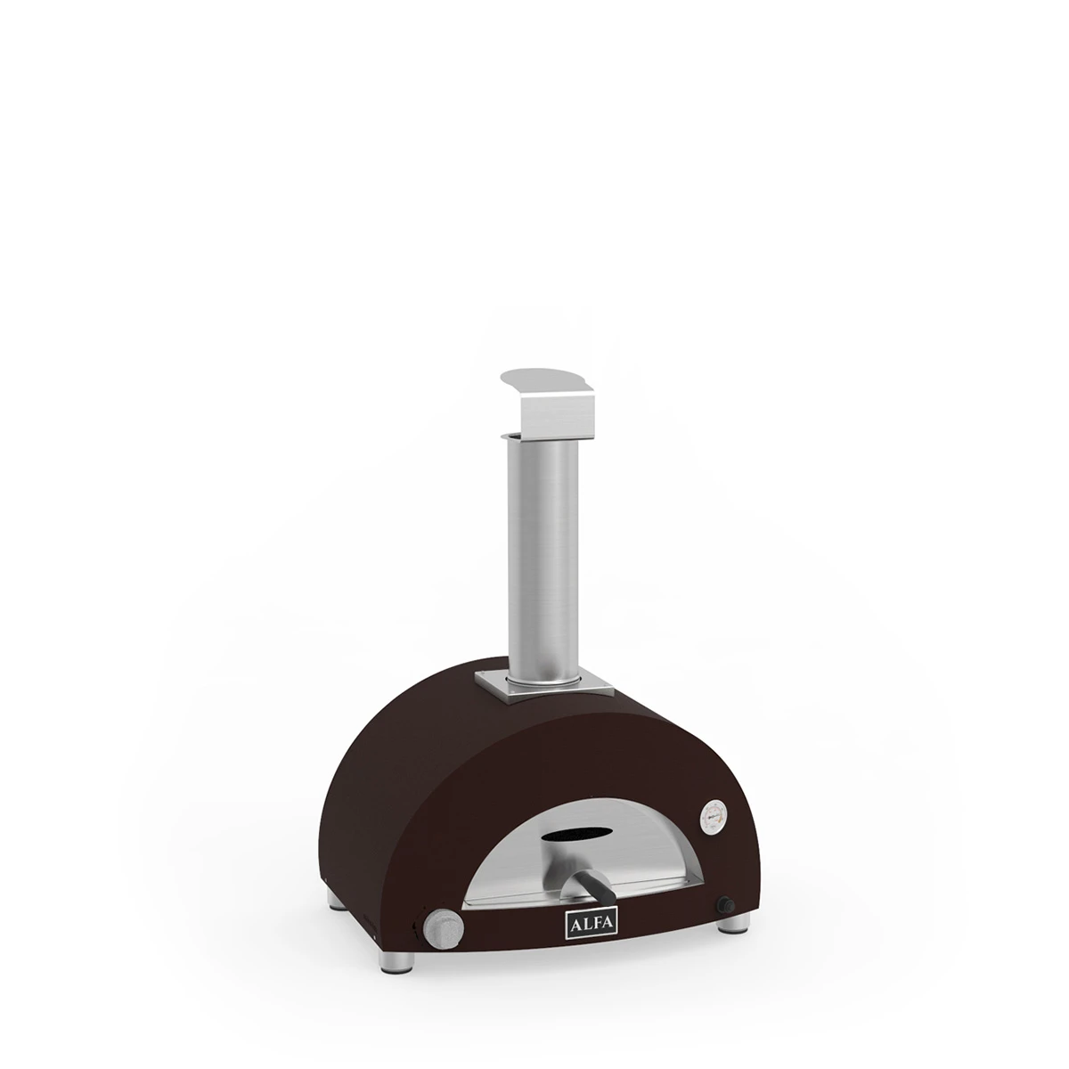 Alfa Forni Moderno 1 Pizza Holzofen Kupfer 2 Alfa Forni Moderno 1 Pizza Holzofen Kupfer – Bild 2