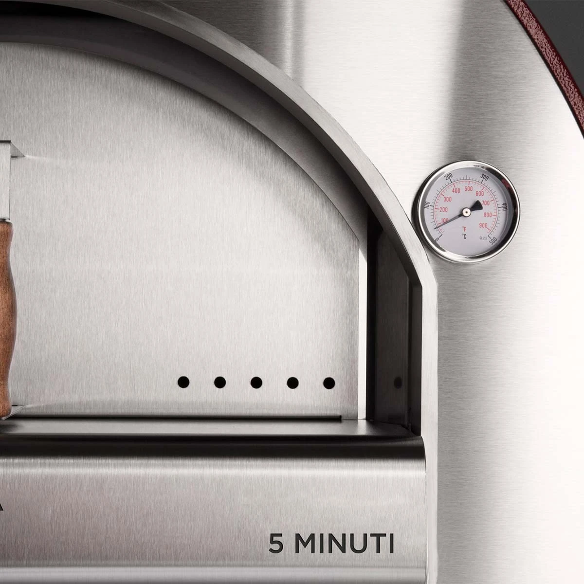 Alfa Forni Pizzaofen 5 Minuti, Holz, Kupfer 6 Alfa Forni Pizzaofen 5 Minuti, Holz, Kupfer – Bild 6