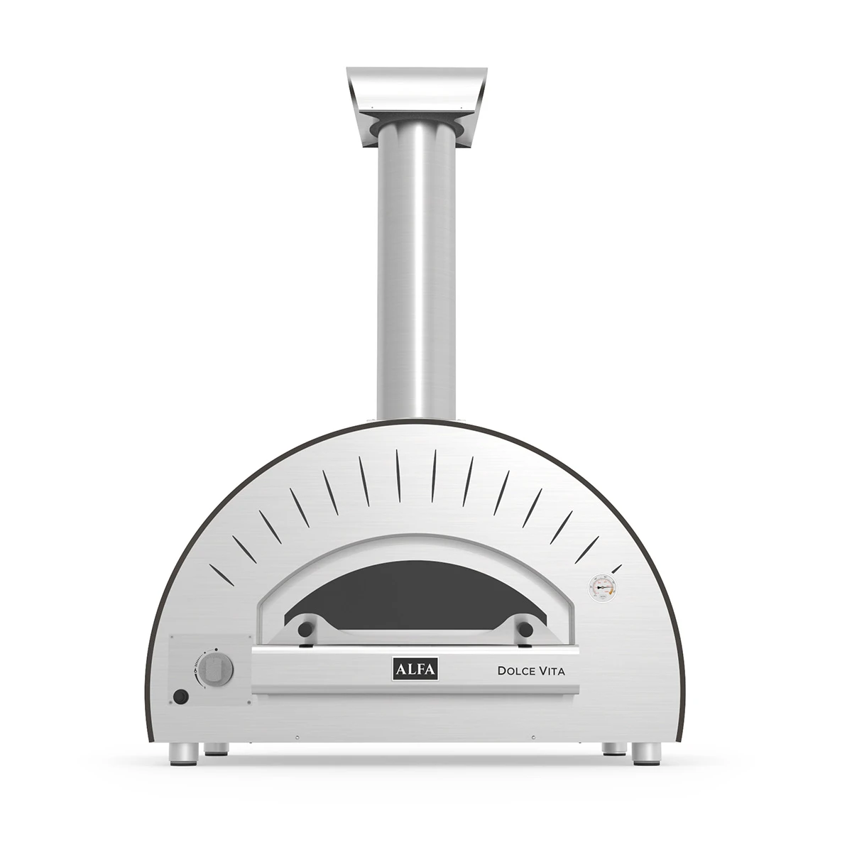 Alfa Pizzaofen Dolce Vita, Hybrid, Grau 2 Alfa Pizzaofen Dolce Vita, Hybrid, Grau – Bild 2