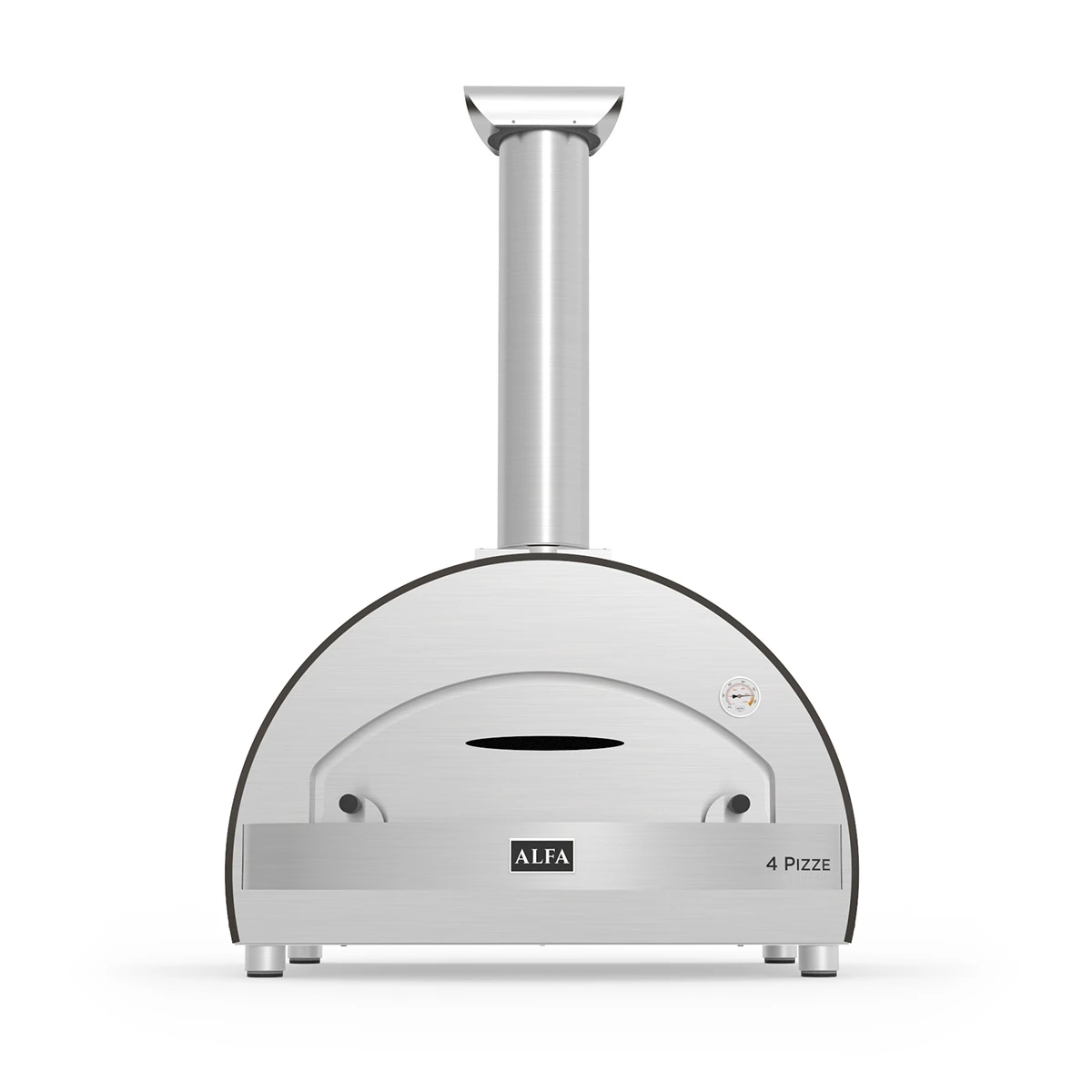 Alfa Forni Pizzaofen Classico 4 Pizze Ohne Stand, Holz, Diamond-Grau 1 Alfa Forni Pizzaofen Classico 4 Pizze Ohne Stand, Holz, Diamond-Grau