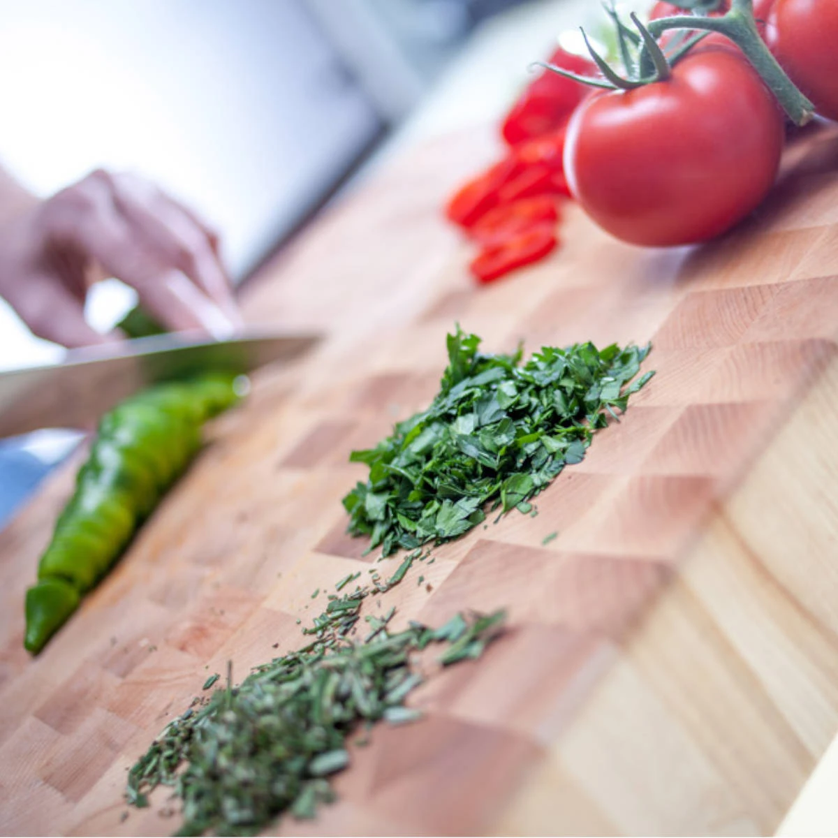 Boos Blocks Hackblock Stirnholz Classic, Ahorn 38x38x7,5 Cm 6 Boos Blocks Hackblock Stirnholz Classic, Ahorn 38x38x7,5 Cm – Bild 6