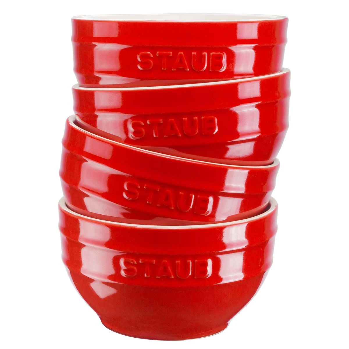 STAUB Schüsselset, 4-tlg, Kirsch-Rot, 700ml 1 STAUB Schüsselset, 4-tlg, Kirsch-Rot, 700ml