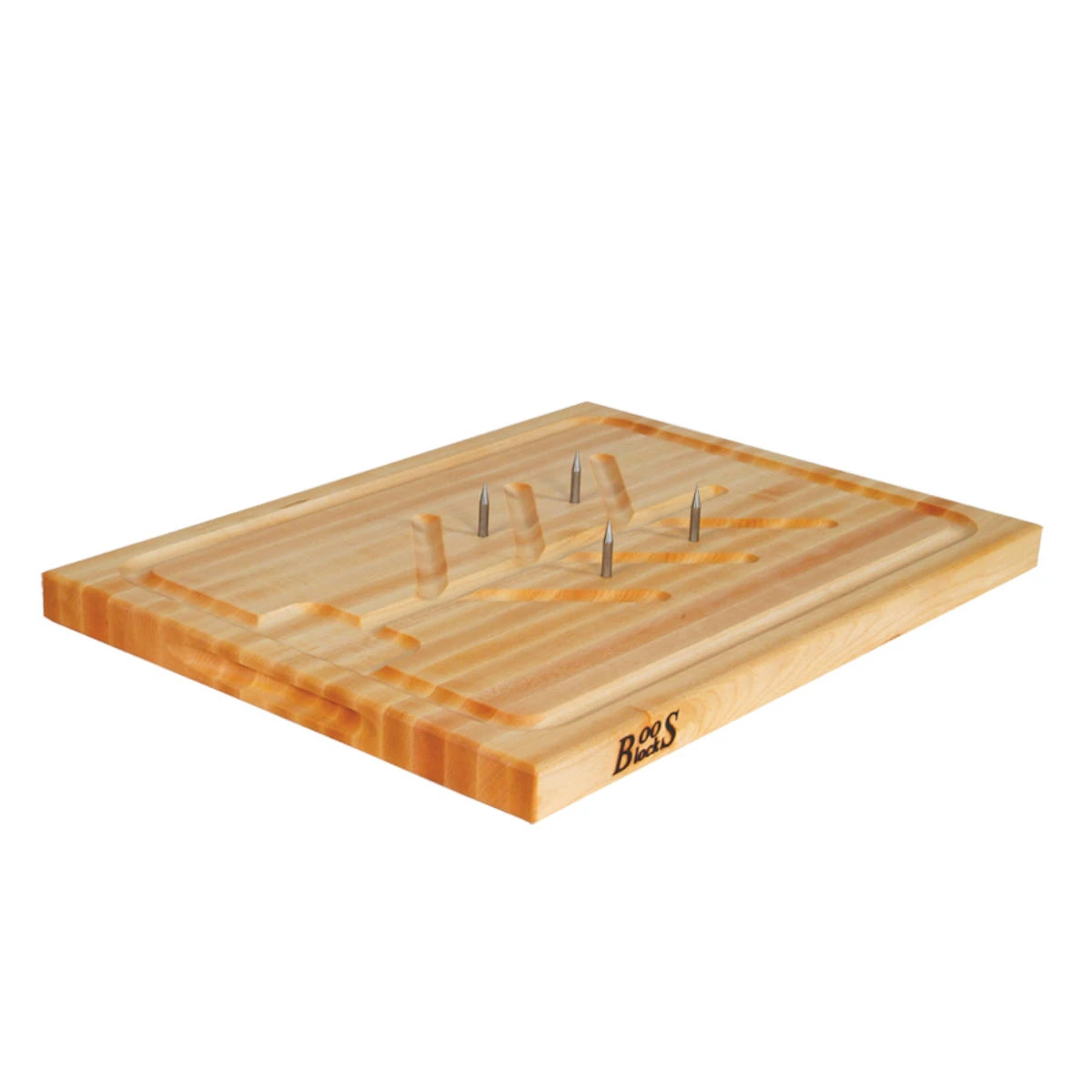 Boos Blocks Schneidebrett ProChef SLIC, Ahorn Mit Fleischhaltern 51x38x3 Cm 1 Boos Blocks Schneidebrett ProChef SLIC, Ahorn Mit Fleischhaltern 51x38x3 Cm