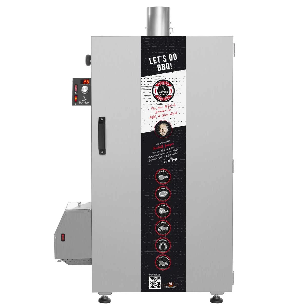 Borniak BBQ Smoker Simple BBDS-150 Version 1.4 6 Borniak BBQ Smoker Simple BBDS-150 Version 1.4 – Bild 6