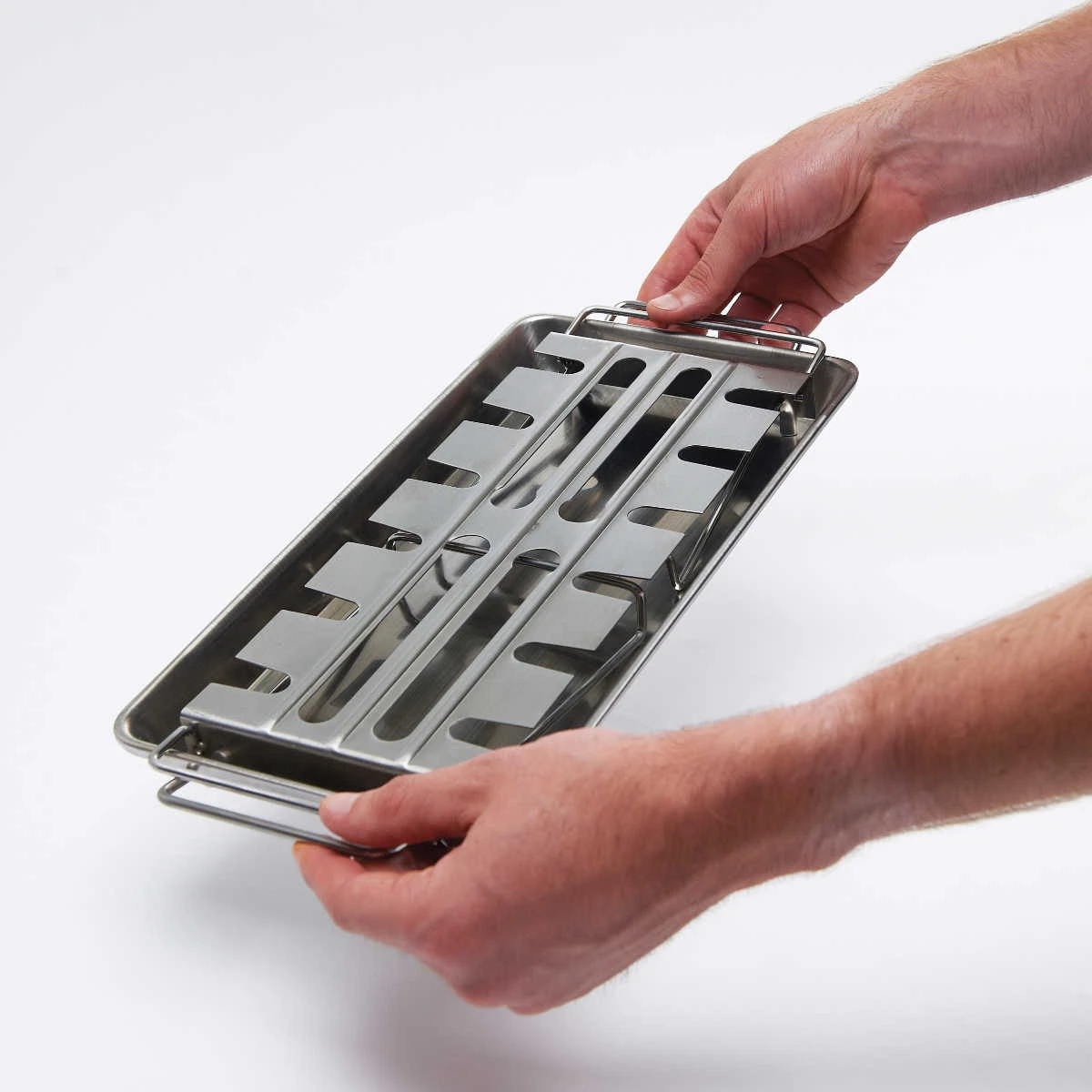 Broil King Edelstahl Wing Rack, 17,5 X 33 Cm 1 Broil King Edelstahl Wing Rack, 17,5 X 33 Cm