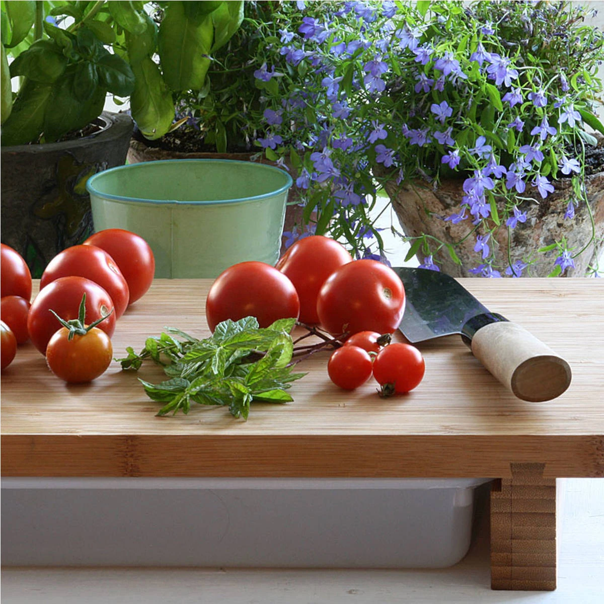 Cleenbo Classic Schneidebrett Bambus Mit Kunststoffwanne 4 Cleenbo Classic Schneidebrett Bambus Mit Kunststoffwanne – Bild 4