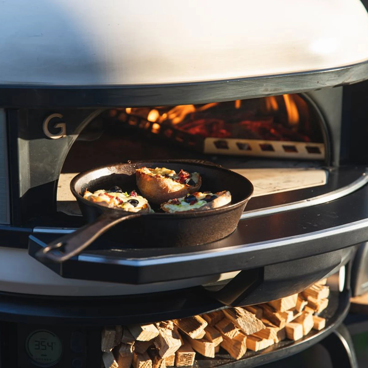 Gozney Dome Dual-Fuel Pizzaofen, Olivgrün 13 Gozney Dome Dual-Fuel Pizzaofen, Olivgrün – Bild 13