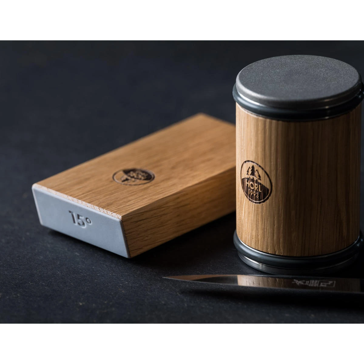 HORL 2 Rollschleifer "Nussbaum" Inkl. Magnetschleiflehre 7 HORL 2 Rollschleifer "Nussbaum" Inkl. Magnetschleiflehre – Bild 7