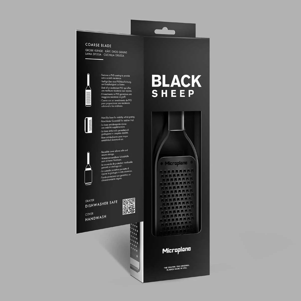 Microplane Black Sheep Reibe Grob 1 Microplane Black Sheep Reibe Grob
