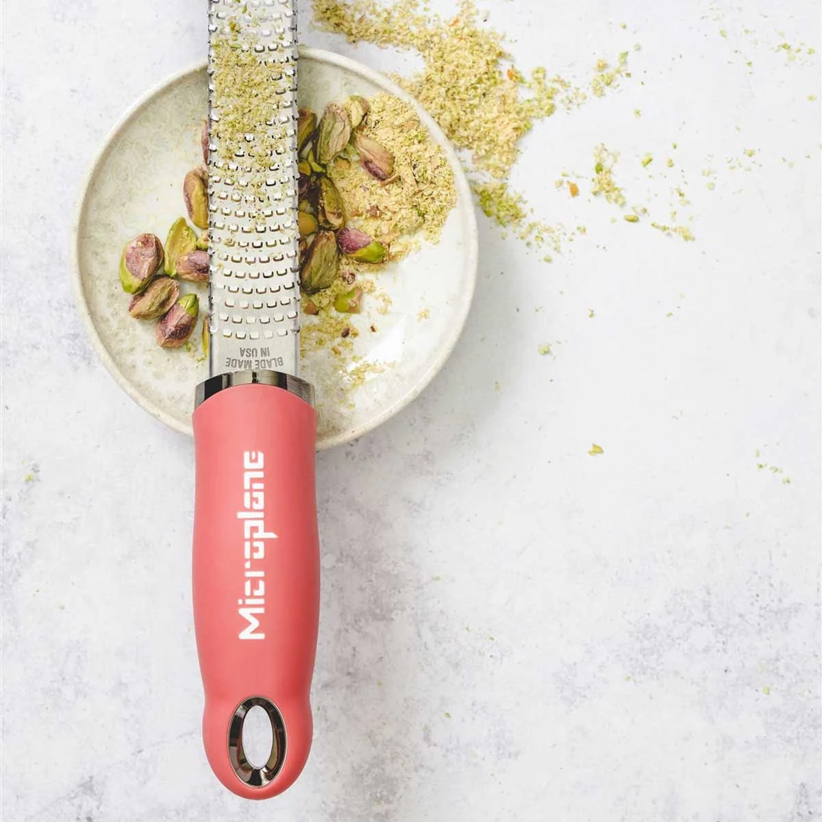 Microplane Premium Reibe / Zester, Lippenstift Pink 5 Microplane Premium Reibe / Zester, Lippenstift Pink – Bild 5