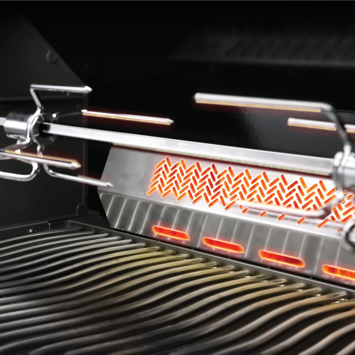 Napoleon Prestige Pro 500, Edelstahl, Erdgas, Inkl. Drehspieß 6 Napoleon Prestige Pro 500, Edelstahl, Erdgas, Inkl. Drehspieß – Bild 6