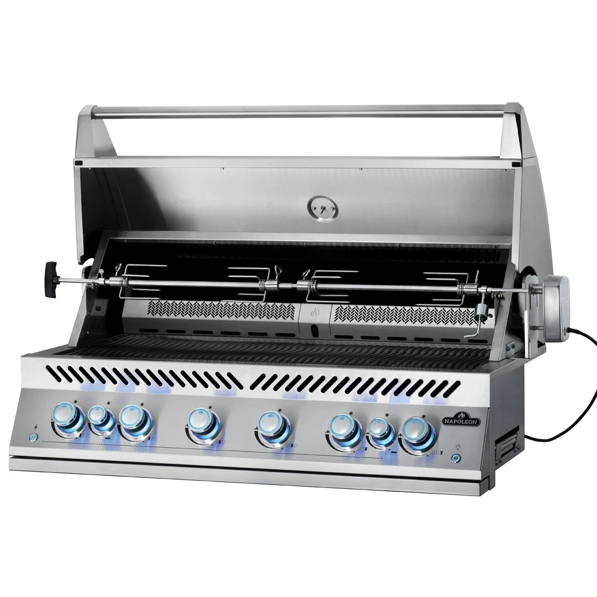 Napoleon Einbaugrill 700-Series 44 Zoll, Edelstahl, Inkl. Drehspieß 2 Napoleon Einbaugrill 700-Series 44 Zoll, Edelstahl, Inkl. Drehspieß – Bild 2