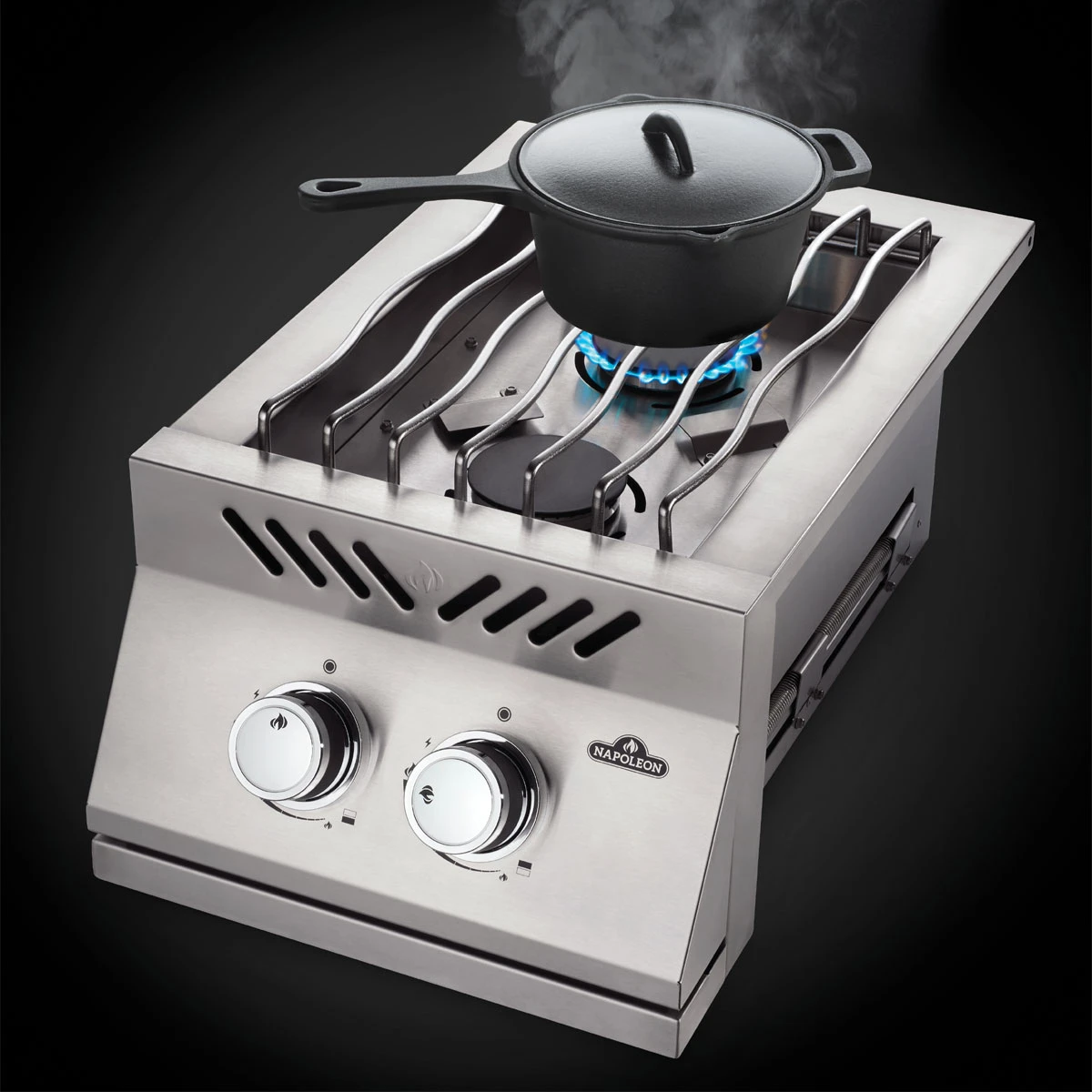 Napoleon Einbau Seitenbrenner 500er-Serie, Groß 1 Napoleon Einbau Seitenbrenner 500er-Serie, Groß