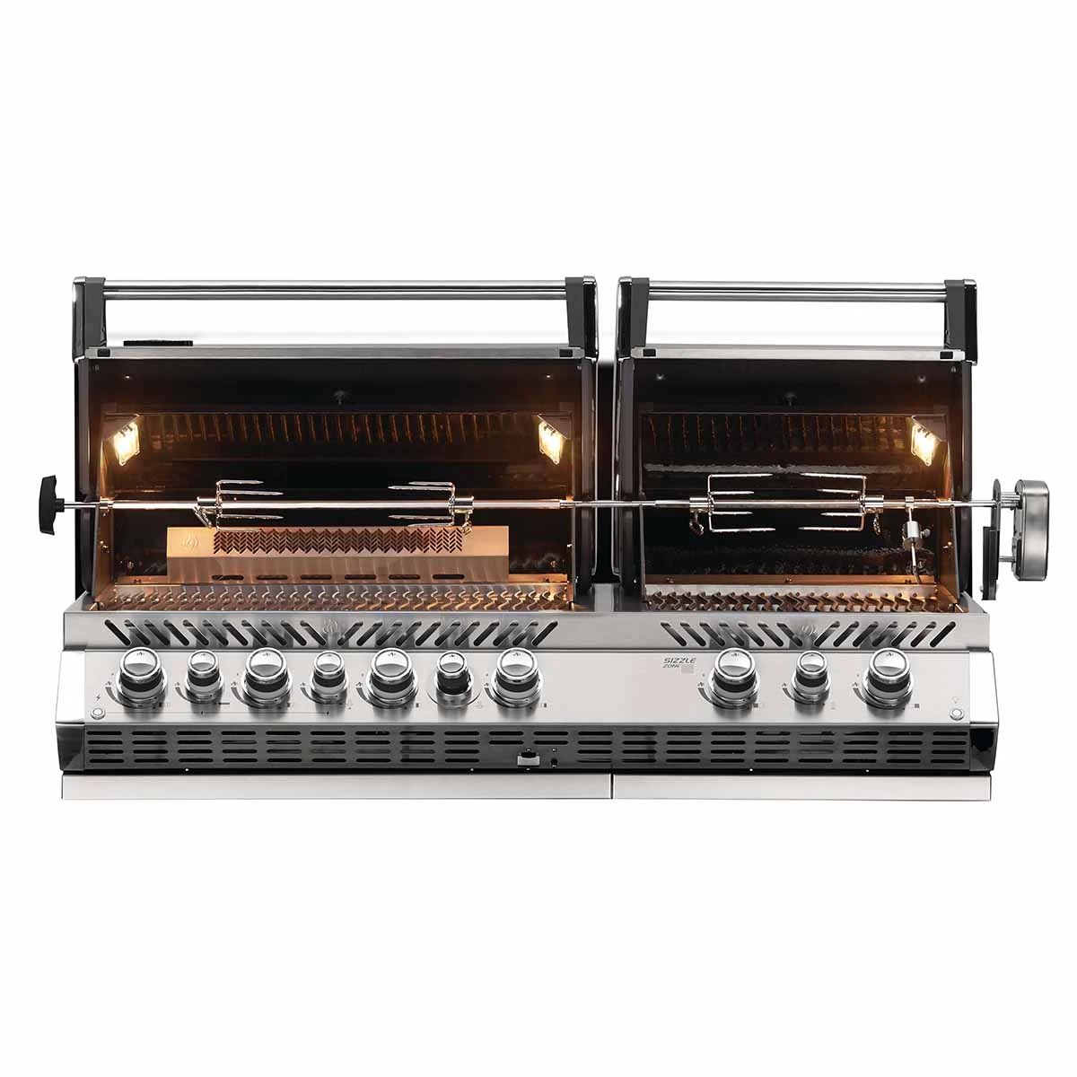 Napoleon Einbaugrill Prestige Pro 825, Edelstahl Inkl. Drehspieß 11 Napoleon Einbaugrill Prestige Pro 825, Edelstahl Inkl. Drehspieß – Bild 11