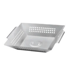 Napoleon Edelstahl Geflügelhalter Und Wok, 28 X 28 Cm