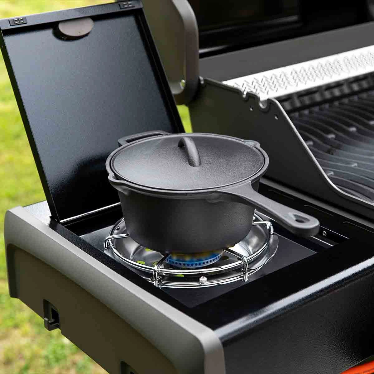 Napoleon Rogue 425 Mit Heck- & Seitenbrenner Inkl. Drehspieß, Schwarz 9 Napoleon Rogue 425 Mit Heck- & Seitenbrenner Inkl. Drehspieß, Schwarz – Bild 9