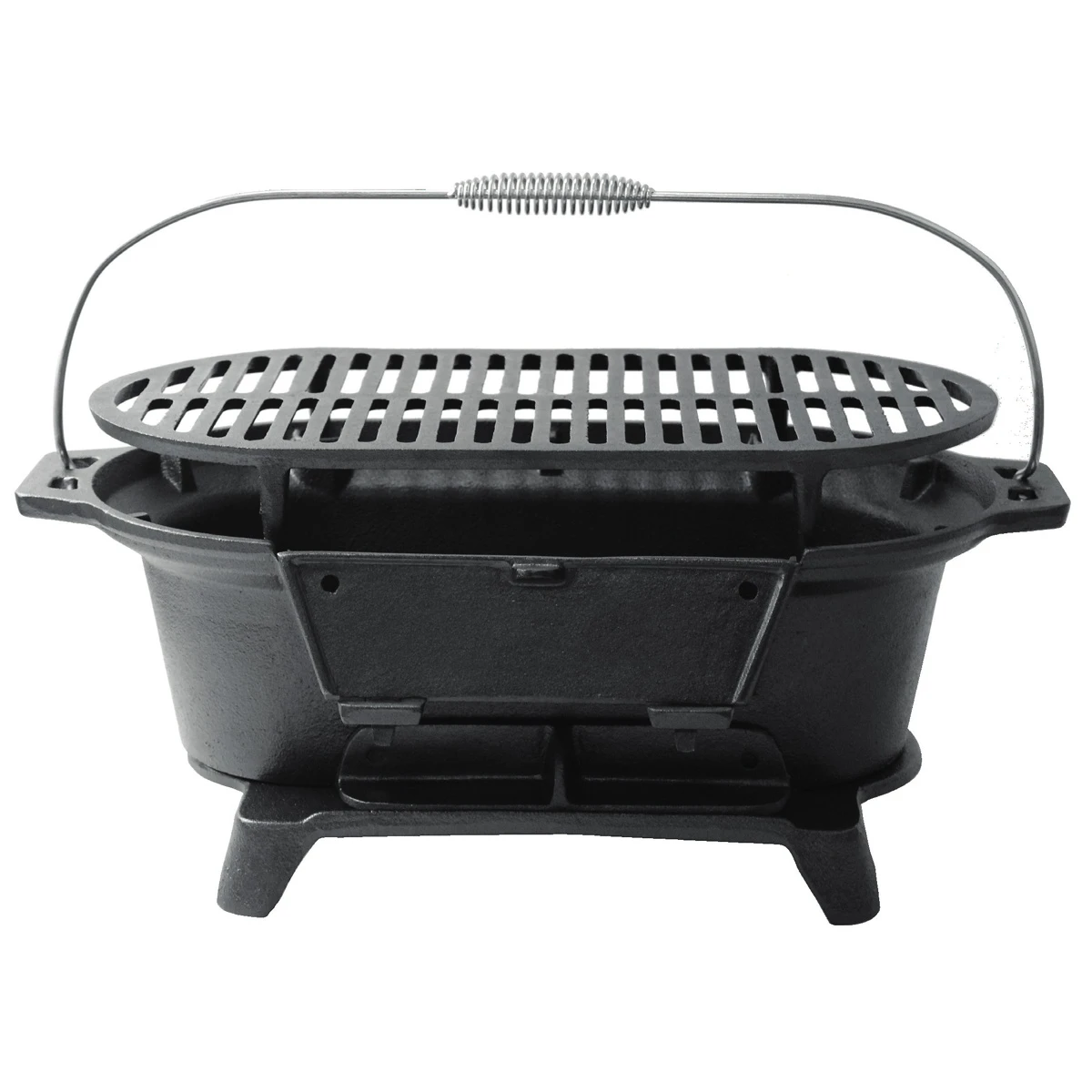 SANTOS Grilltopf Mit Gussrost “Hibachi-Style”, Gusseisen 2 SANTOS Grilltopf Mit Gussrost “Hibachi-Style”, Gusseisen – Bild 2