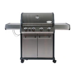 SANTOS S-401 Mit Seitenkocher, Edelstahl -Broil King Verkäufe santos s 401 mit seitenkocher edelstahl frontansicht 383f6ea279f27bb7a41d74b3a9d08211