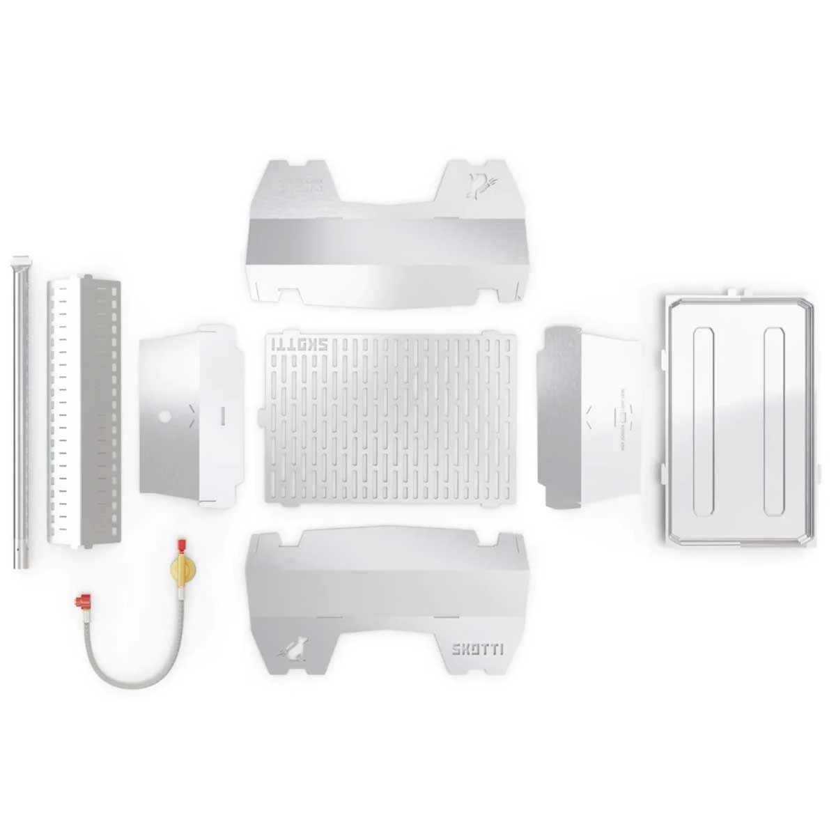 Skotti Grill 2.0 – Steckbarer Edelstahl Gasgrill