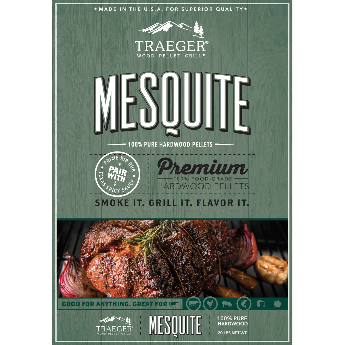Traeger Hartholz Pellets Mesquite 1 Traeger Hartholz Pellets Mesquite