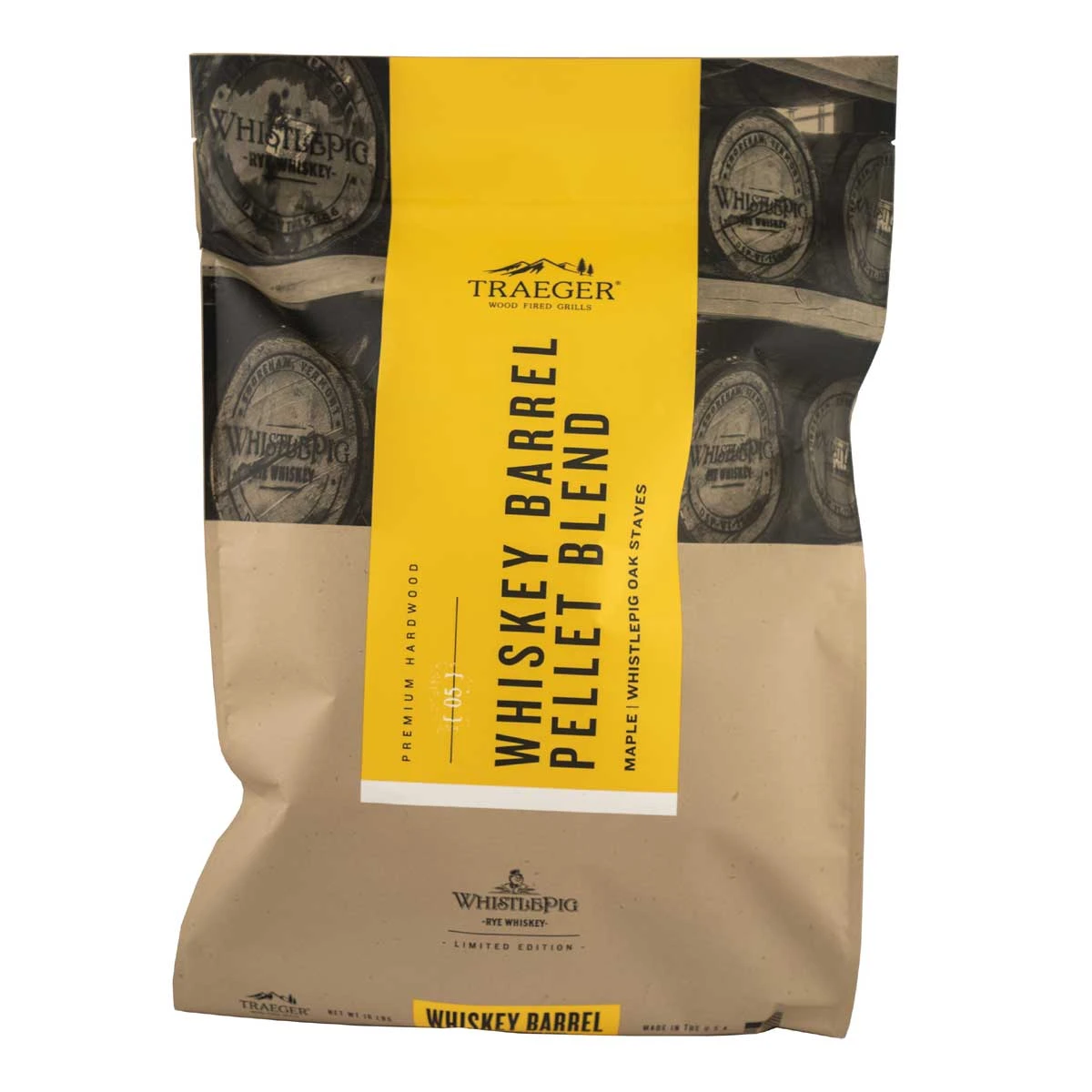 Traeger WhistlePig Whiskey Barrel Pellets 8 Kg, Limited Edition 1 Traeger WhistlePig Whiskey Barrel Pellets 8 Kg, Limited Edition