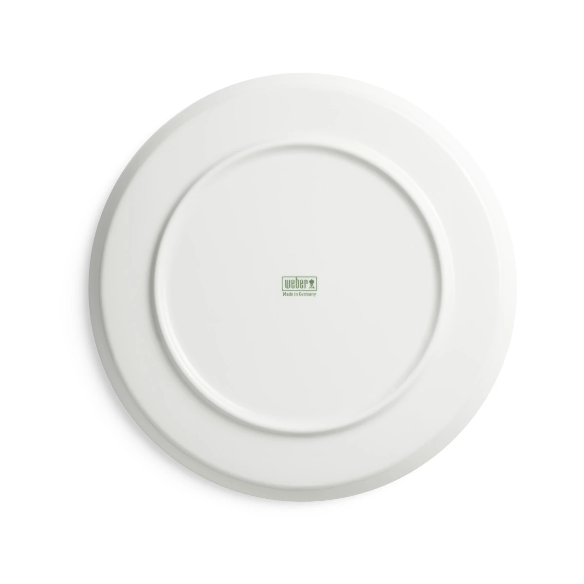 Weber Porzellan-Teller, 27,5cm, 2er-Set 1 Weber Porzellan-Teller, 27,5cm, 2er-Set