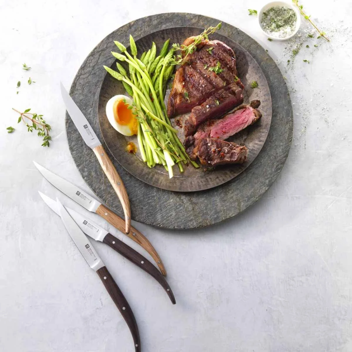 ZWILLING Steakmesserset 4er Set, Edelstahl 1 ZWILLING Steakmesserset 4er Set, Edelstahl